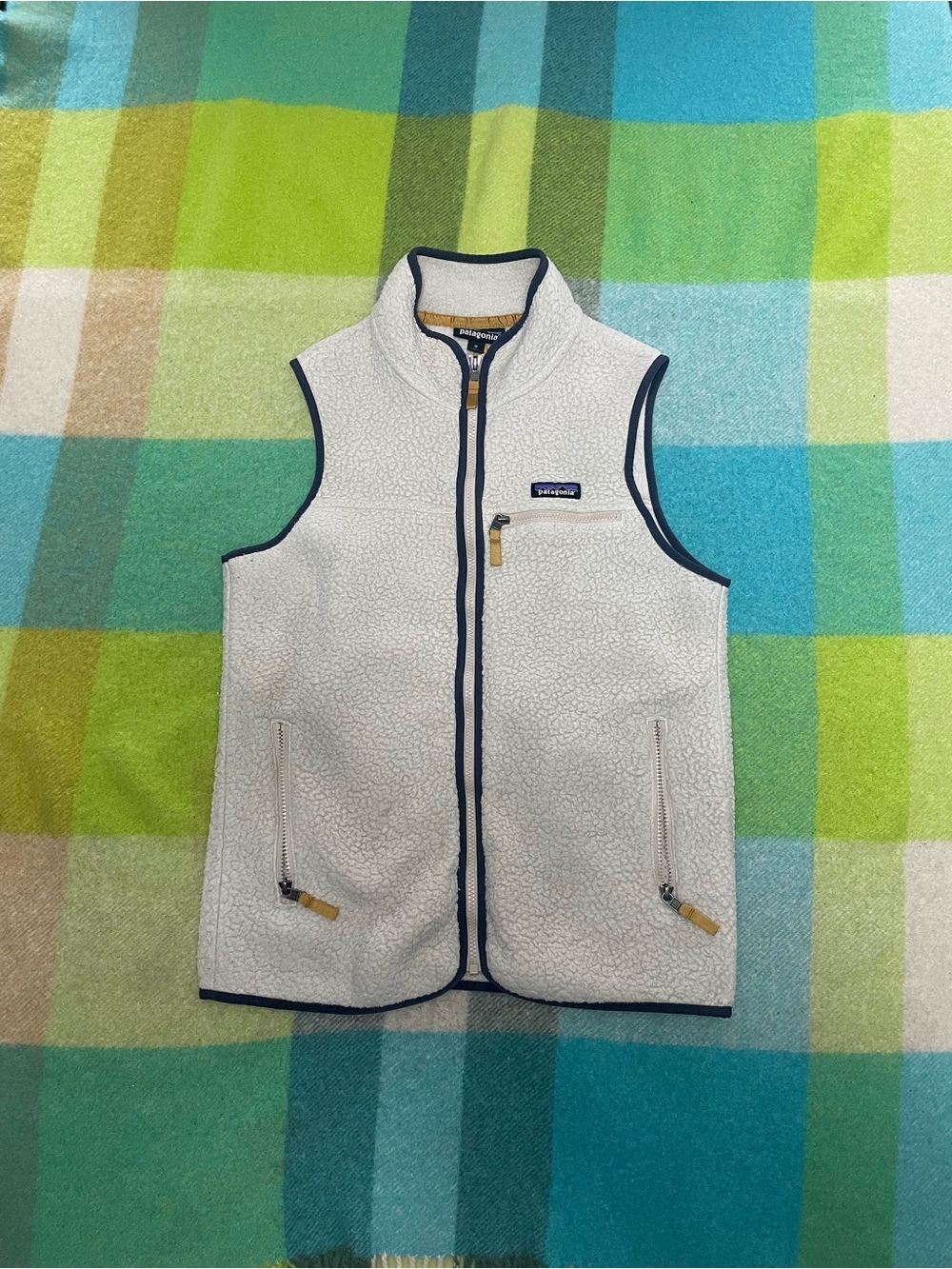 Patagonia Cream Women's Retro Pile Vest